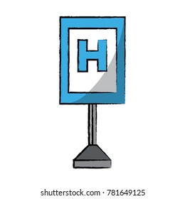 information road sign design