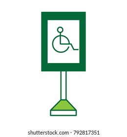 information road sign design