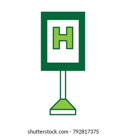 information road sign design