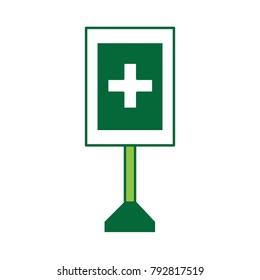 information road sign design