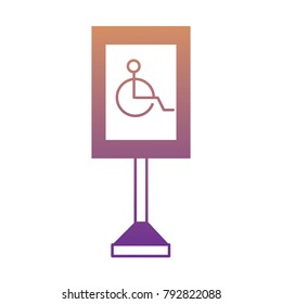 information road sign design