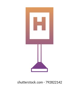 information road sign design