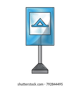 information road sign design