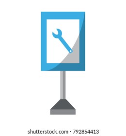 information road sign design