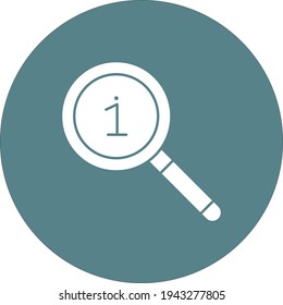 Information, search, manuals icon vector image. Can also be used for customer support. Suitable for use on web apps, mobile apps and print media.