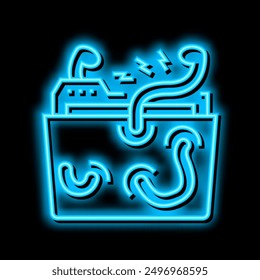 information security neon light sign vector. information security illustration