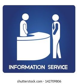 Information Service, Reception Desk, Info Support