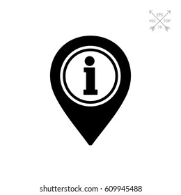 Information Sign as Help Concept Icon