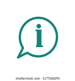 Information sign icon