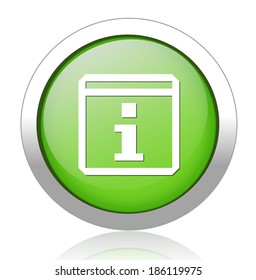 Information sign icon