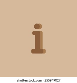 Information sign icon.