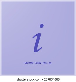 Information sign icon.