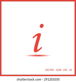 Information sign icon.