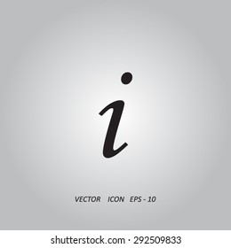 Information sign icon.