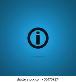 Information sign icon.