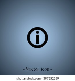 Information sign icon.