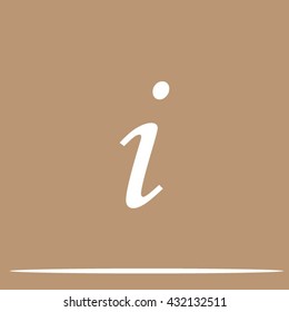 Information sign icon.