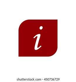 Information sign icon.