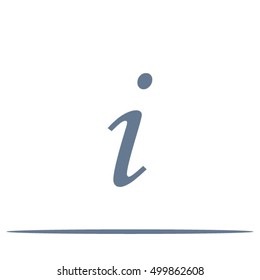 Information sign icon.