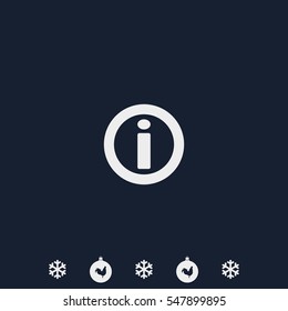Information sign icon.