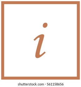 Information sign icon.