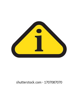 Information sign icon design vector illustration 