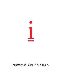 Icono de signo de información ilustración vectorial 