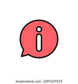 Ilustración de conjunto de iconos de signo de información. sobre nosotros firmar y símbolo. icono de signo de interrogación