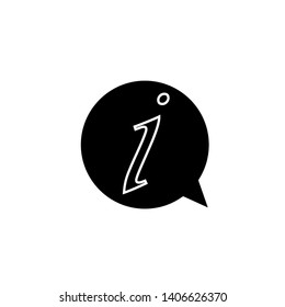 Information sign and icon style