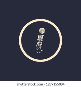 Information sign icon vector