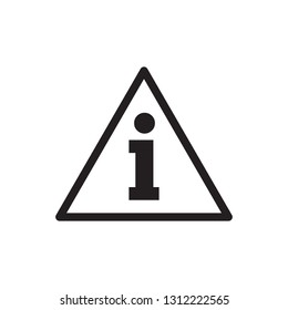 information sign icon vector