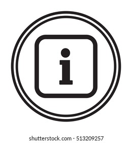 Information sign icon., vector.