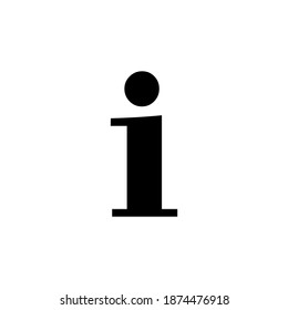 Vector de icono de signo de información. acerca de nosotros, vector de iconos. icono de signo de interrogación