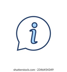 Information sign icon vector. about us sign and symbol. question mark icon