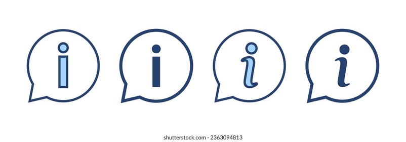 Symbol für Informationszeichen, Vektorgrafik. über uns Zeichen und Symbol. Fragezeichen-Symbol