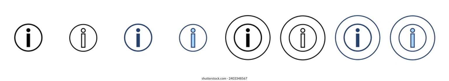 Information sign icon vector. about us sign and symbol. question mark icon