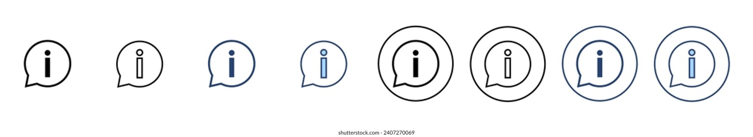 Symbol für Informationszeichen, Vektorgrafik. über uns Zeichen und Symbol. Fragezeichen-Symbol