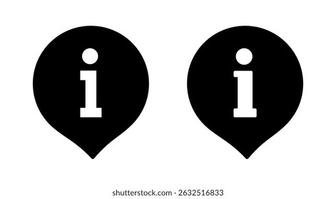 Information sign icon vector. about us sign and symbol. question mark icon