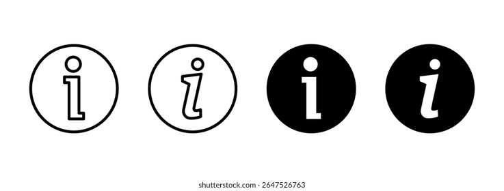 Symbol für Informationszeichen, Vektor. über uns Zeichen und Symbol. Fragezeichen-Symbol