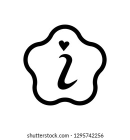 Information sign icon vector - Black