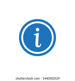 information sign icon vector illustration
