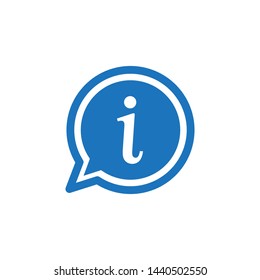 information sign icon vector illustration