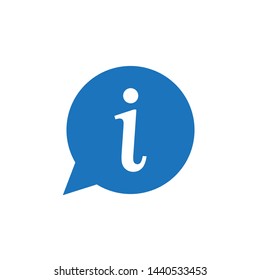 information sign icon vector illustration