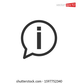 Information Sign Icon Vector Illustration
