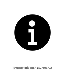 Information sign icon vector illustration