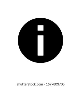 Information sign icon vector illustration