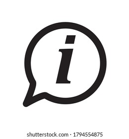Information Sign Icon Vector Illustration Design