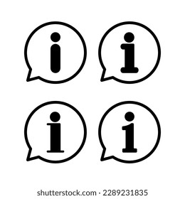 Information sign icon vector illustration. about us sign and symbol. question mark icon