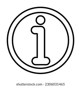 information sign icon, information vector, sign illustration