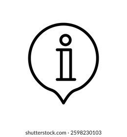 Information sign icon vector illustration. about us sign and symbol. question mark icon